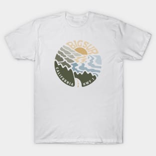 Big Sur California HWY 1 T-Shirt